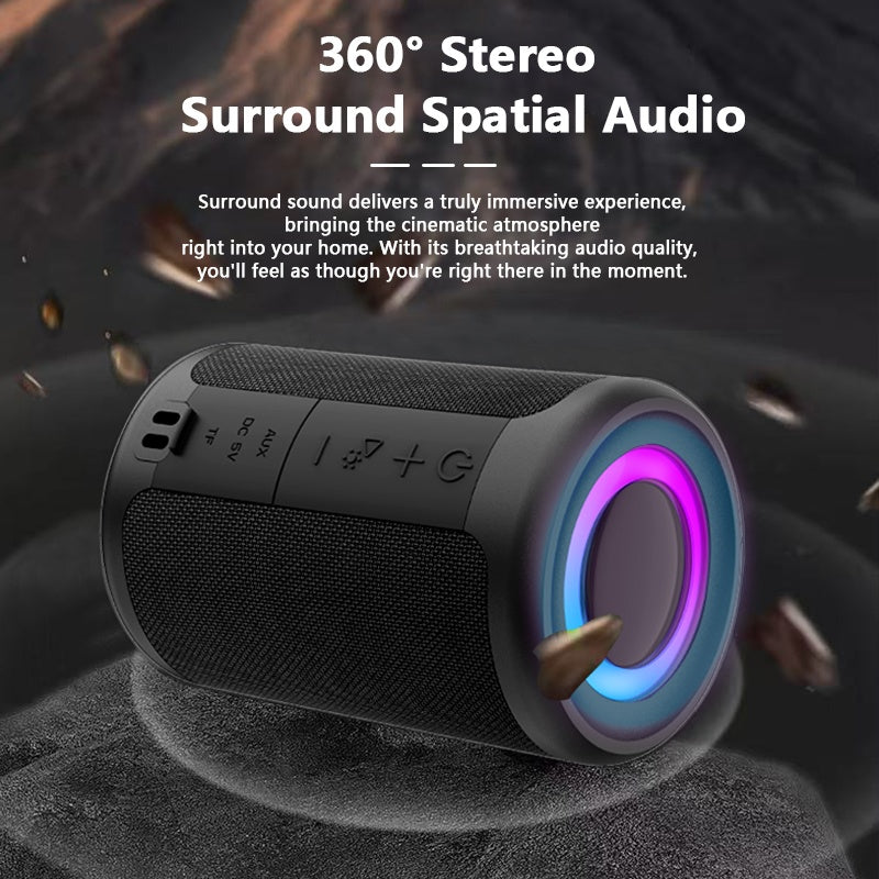 Bluetooth speaker control buttons close-up