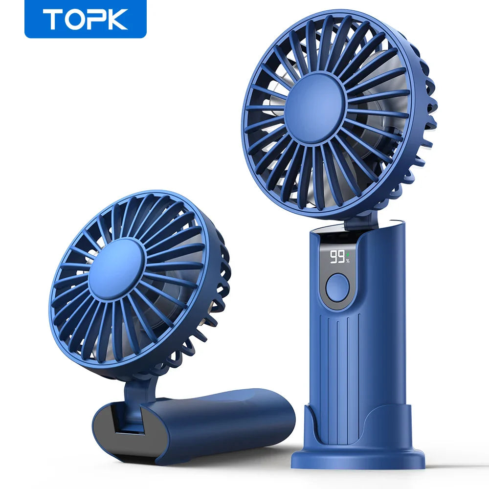 USB Rechargeable Mini Portable Fan-7